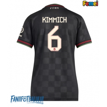 Bayern Munich Joshua Kimmich #6 Tricou Fotbal Replică 2025-26 Femei Treilea